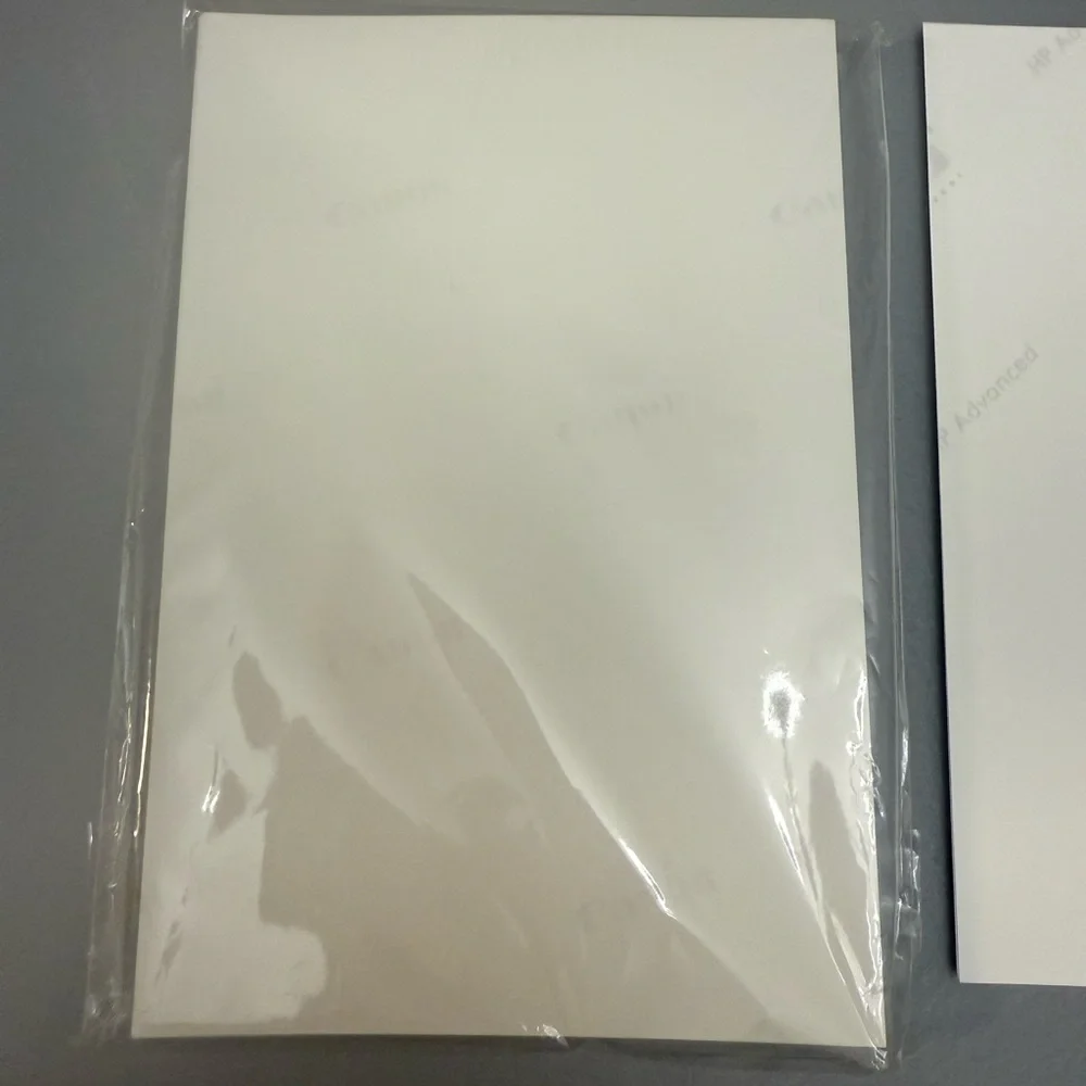 Canon and HP advance photo paper. 13 5x7 58 4 x 6..